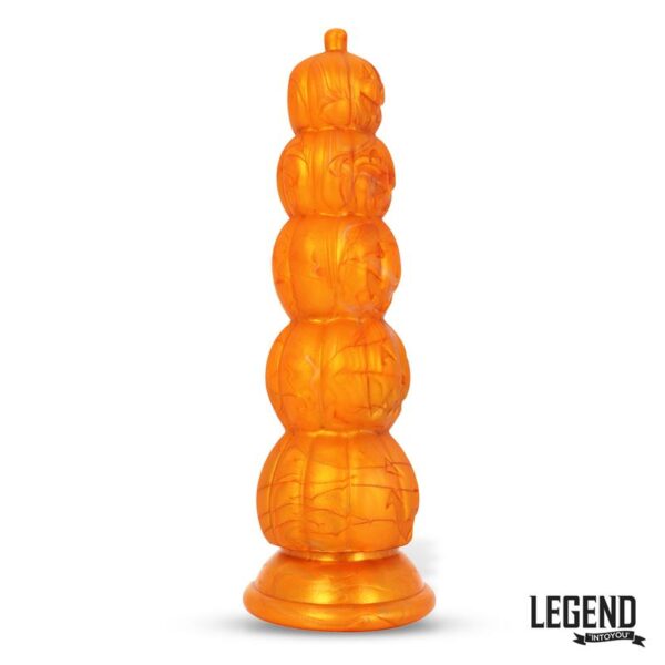 Pumpkron Pumpkin-shaped Liquid Silicone Dildo 19,7 cm - Image 4