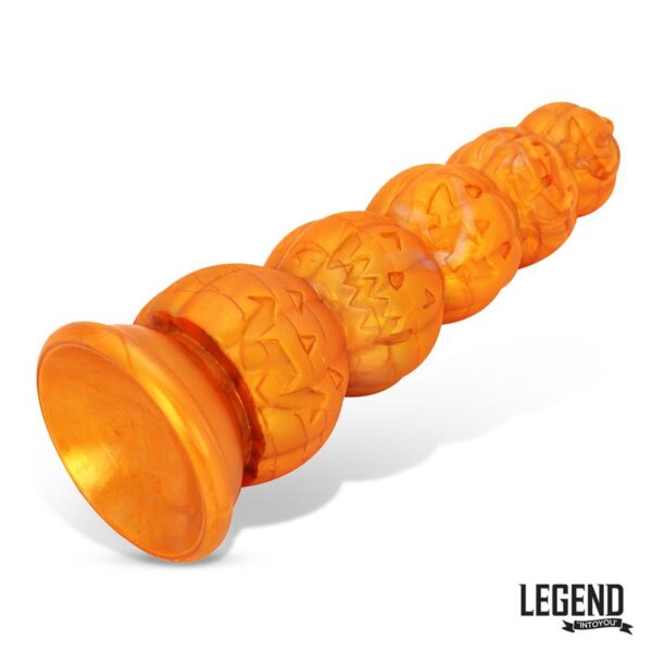 Pumpkron Pumpkin-shaped Liquid Silicone Dildo 19,7 cm - Image 6