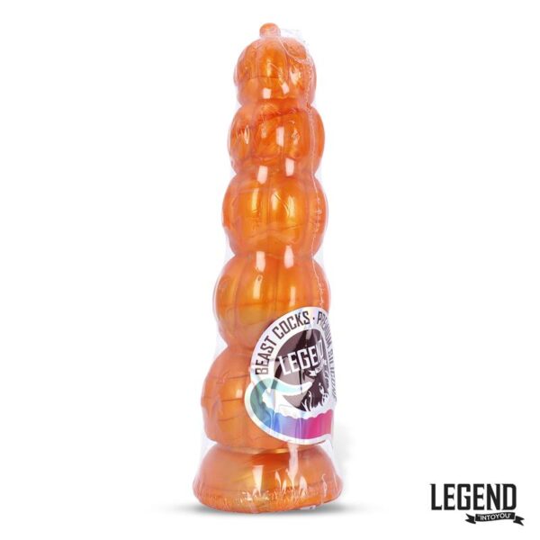 Pumpkron Pumpkin-shaped Liquid Silicone Dildo 19,7 cm - Image 7
