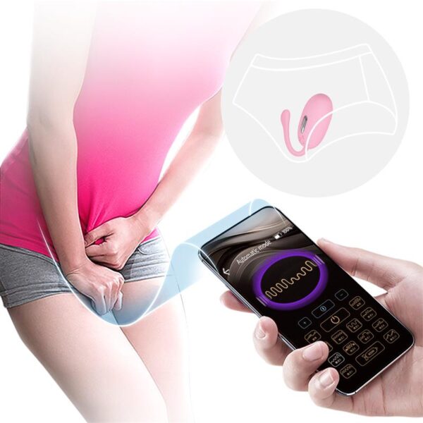 Doreen Vibrating Egg with Electro Shock and APP - Image 5
