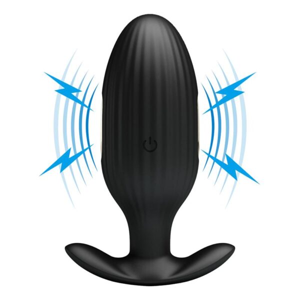 Jefferson Vibrating Anal Plug with Electroshock and APP - Image 2