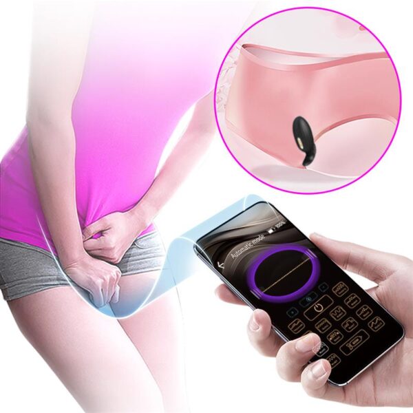 Jefferson Vibrating Anal Plug with Electroshock and APP - Image 5