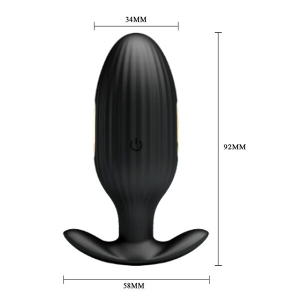Jefferson Vibrating Anal Plug with Electroshock and APP - Image 18