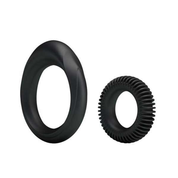 Manhood Set of 2 Cock Ring - Image 2