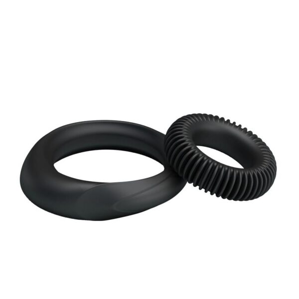 Manhood Set of 2 Cock Ring - Image 4