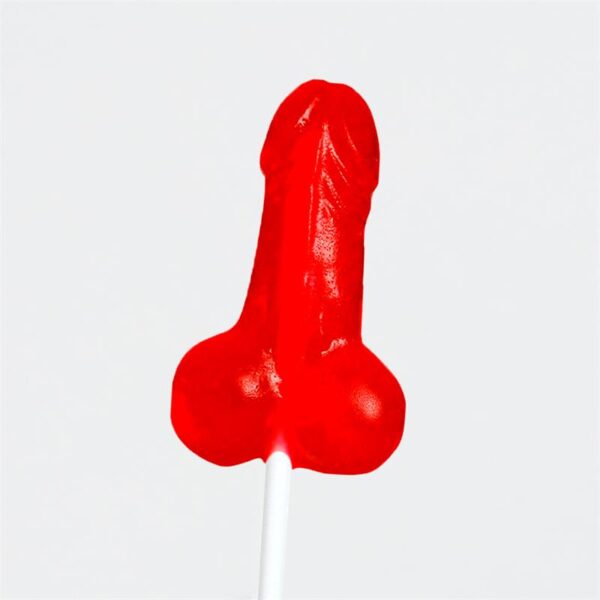 Strawberry Penis-Shaped Lollipop - Image 2
