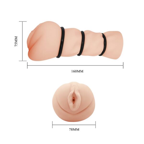 Pocket Pussy 3D Vagina Masturbator - Image 6