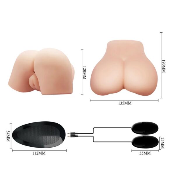 Vibrating Vagina and Ass Masturbator - Image 9