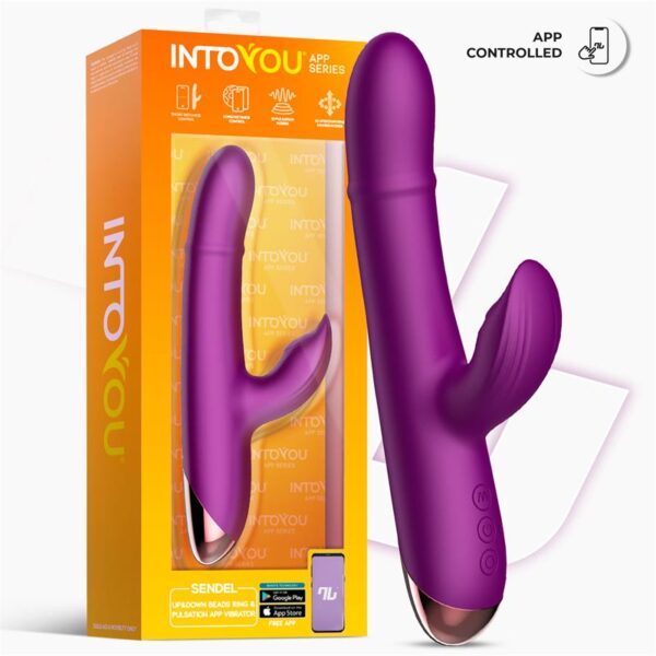 Sendel Vibe with Up and Down Internal Beads Ring and Pulsation with App - Image 2