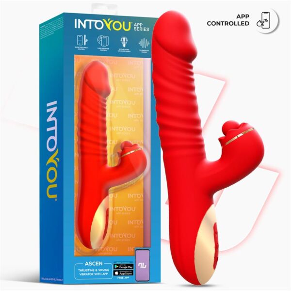 Ascen Thrusting and Waving Vibe with App Magnetic USB - Image 2