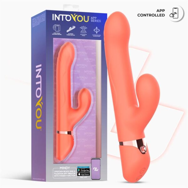 Mindy Vibe with Up and Down Beads Ring, Finger and Pulsation with APP - Image 2