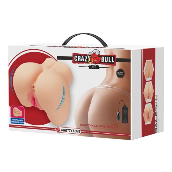 Mila Vibrating Realistic Masturbator Vagina and Anus - Image 10