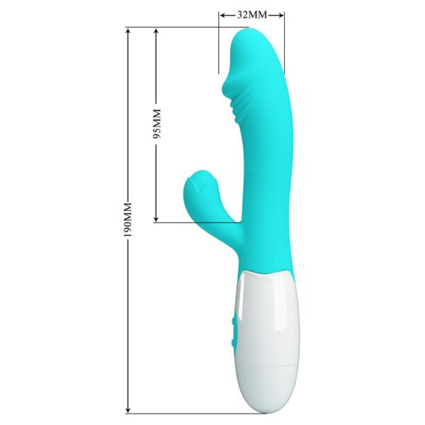 Vibrator Snappy 30 functions Blue - Image 9