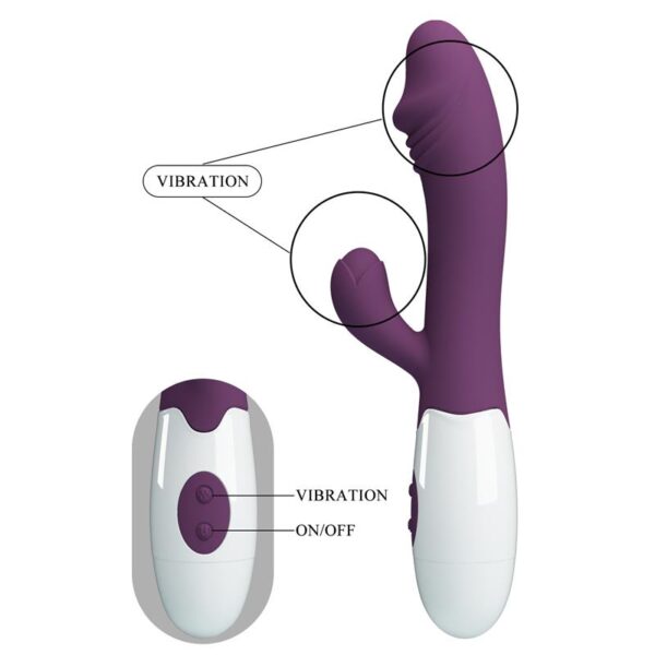 Vibrator Snappy 30 functions Purple - Image 7