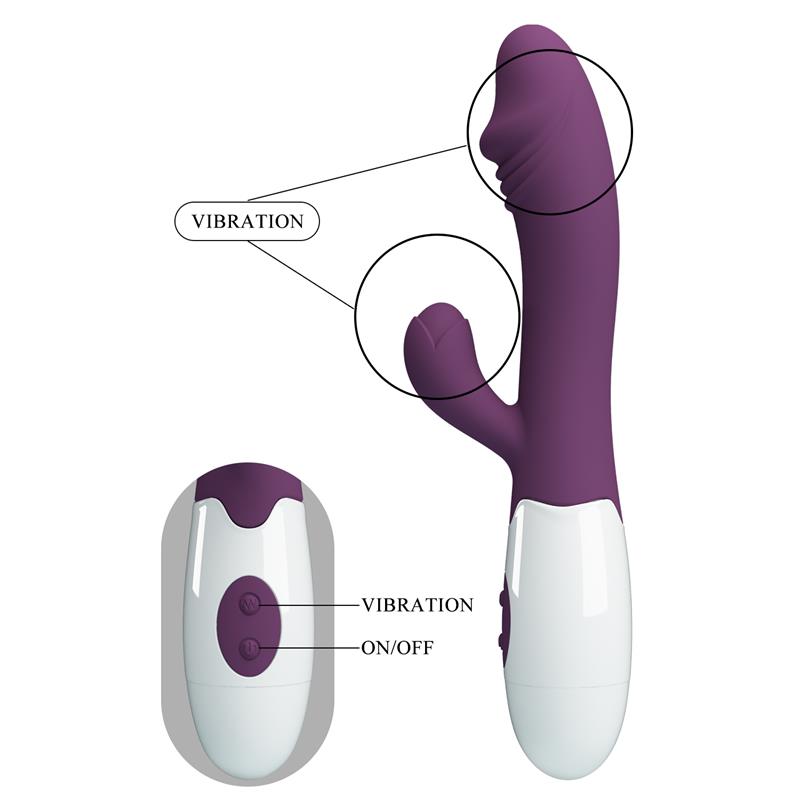 Vibrator Snappy 30 functions Purple - Image 7
