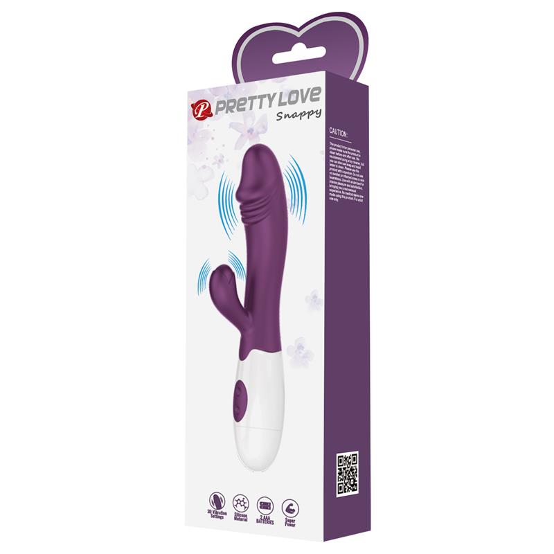 Vibrator Snappy 30 functions Purple - Image 10