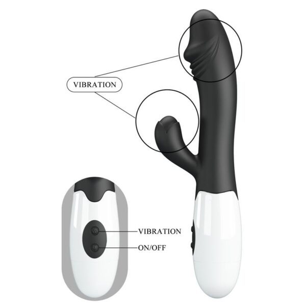 Vibrator Snappy 30 functions Black - Image 7