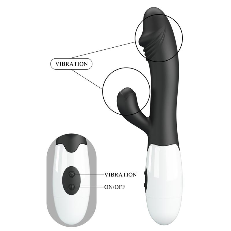 Vibrator Snappy 30 functions Black - Image 7