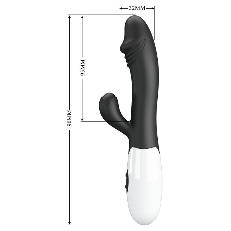 Vibrator Snappy 30 functions Black - Image 9
