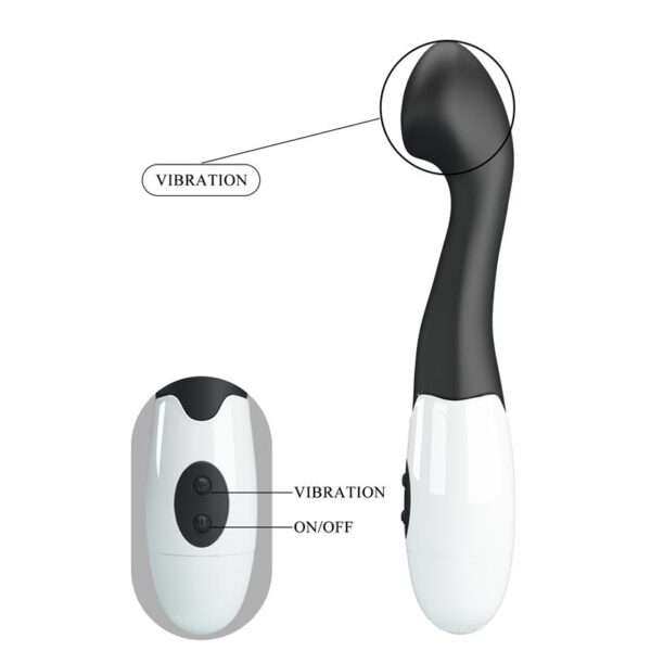 Vibrator Charles 30 functions Black - Image 8
