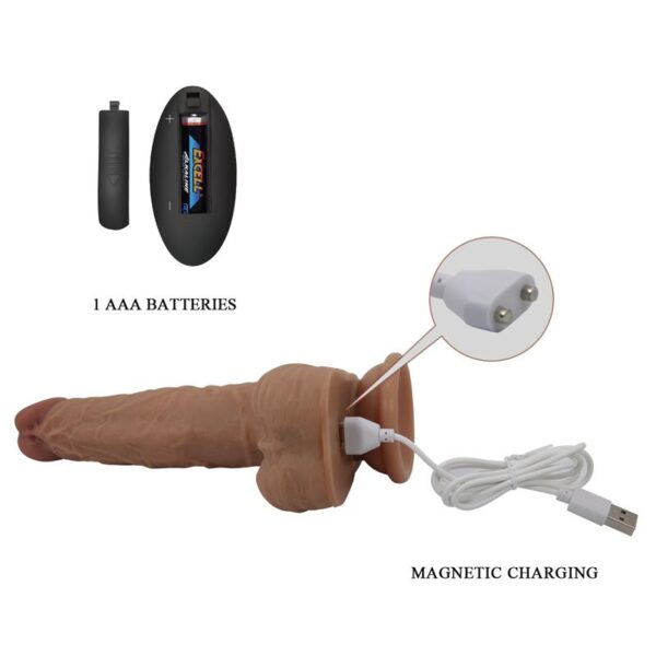 Jonathan Dildo with Vibration and Thrusting with Remote Control - Image 7