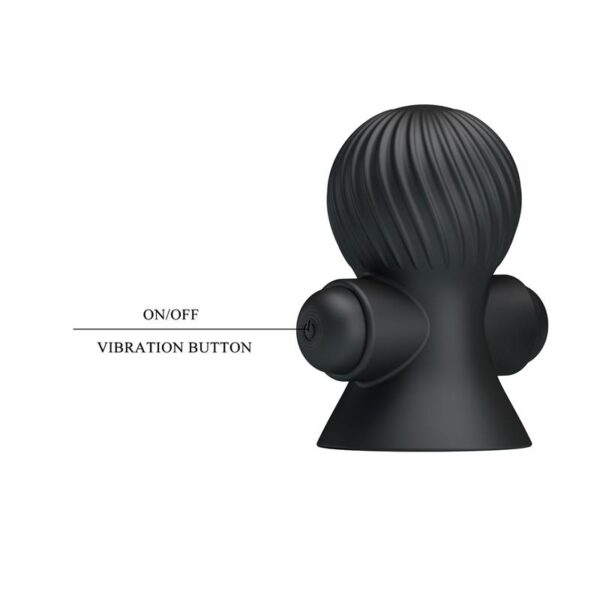 Nipple Sucker with Vibration Black - Image 5
