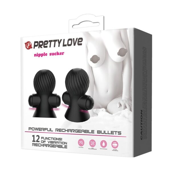Nipple Sucker with Vibration Black - Image 8