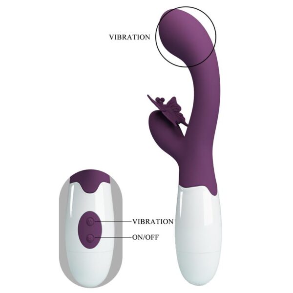 Vibrator Butterfly Kiss 30 functions Purple - Image 7