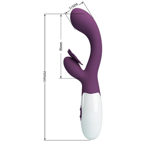 Vibrator Butterfly Kiss 30 functions Purple - Image 9