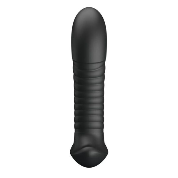 Anal Masager with Rolling Beads Black - Image 3