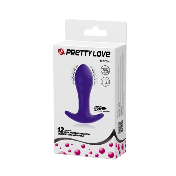 Anal Masager with Vibration Purple - Image 9