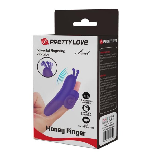 Finger Vibrator Snail Purple - Image 10