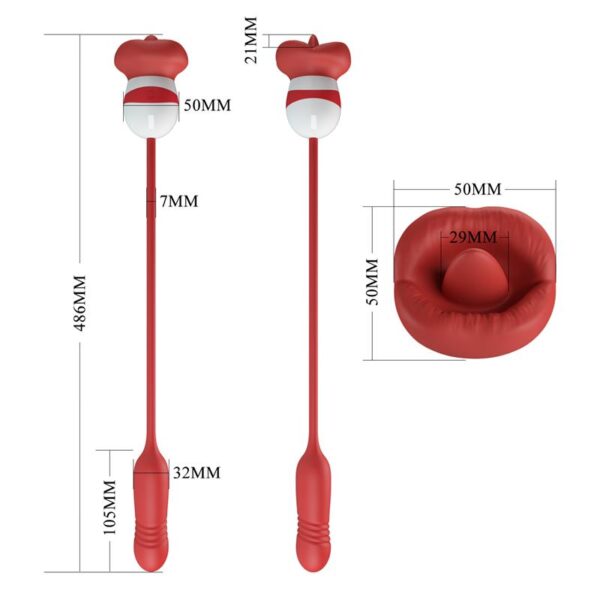 Mouth Vibrator with Licking and Thrusting Ashlyn - Image 8