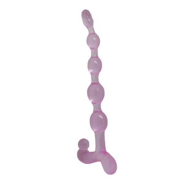 Bendy Twist Anal Beads Pink - Image 2