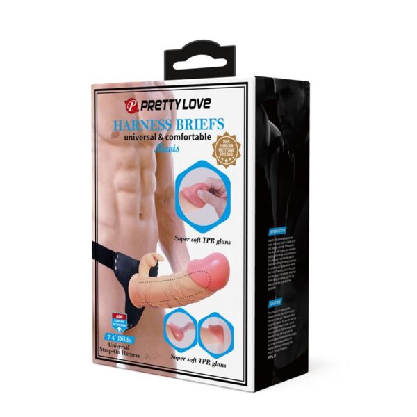 Hollow Strap-on Harness wt Dildo 19 cm Mavis - Image 10