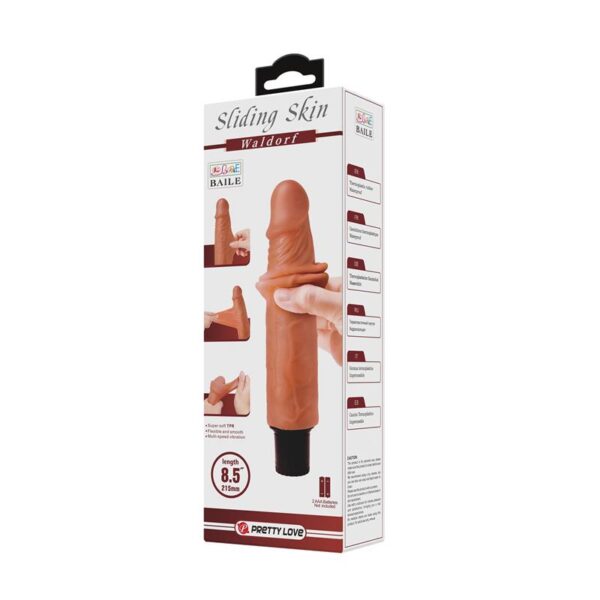 Realistic Sliding skin Dildo Waldorf 8,5 - Image 9