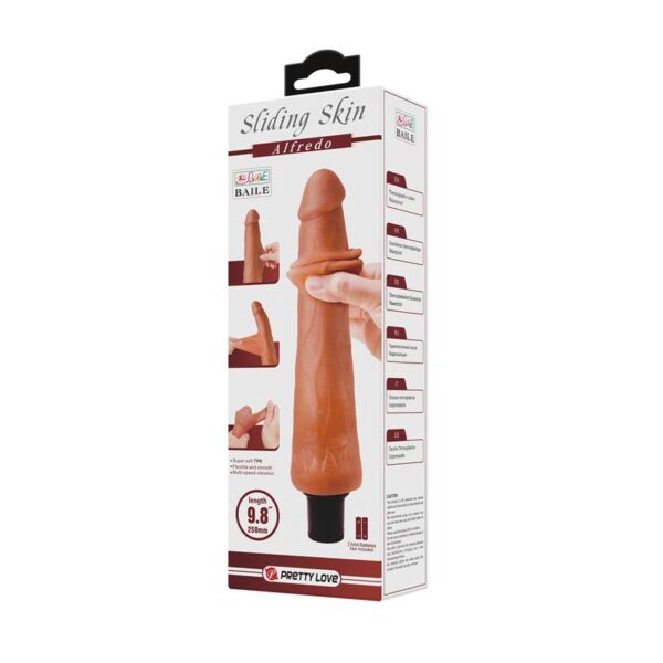 Realistic Sliding skin Dildo Alfredo 9,8 - Image 9