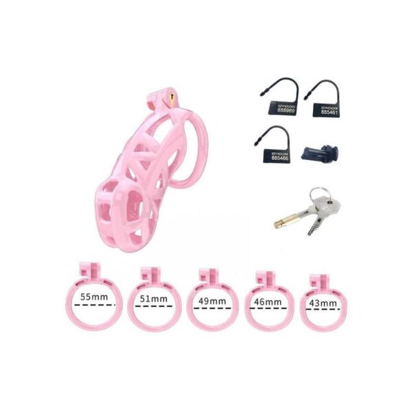 Penis Cage PC01 Pink - Image 5