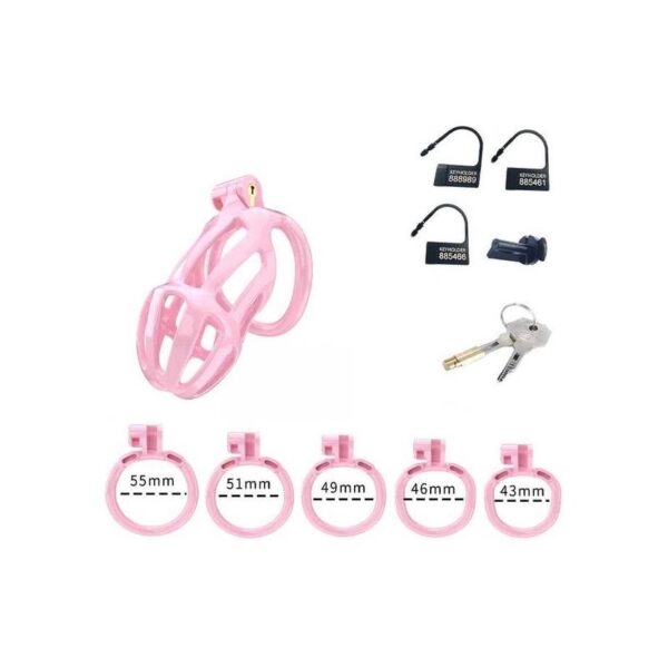Penis Cage PC02 Pink - Image 4