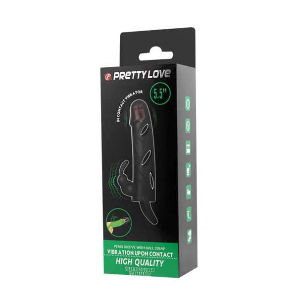 Penis Sleeve with Vibration 5.5 - Image 9