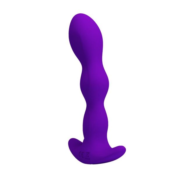 Yale Butt Plug with Vibration Purple - Image 2