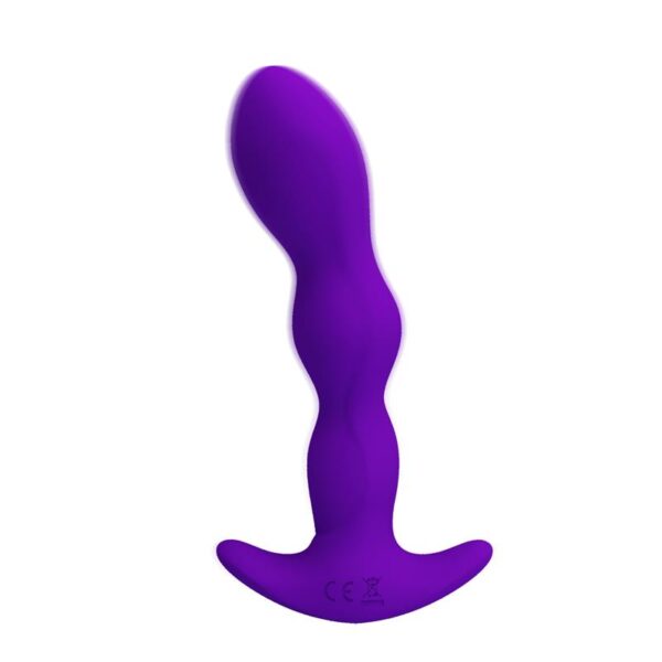 Yale Butt Plug with Vibration Purple - Image 5