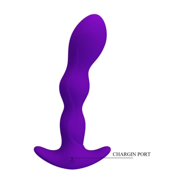 Yale Butt Plug with Vibration Purple - Image 7