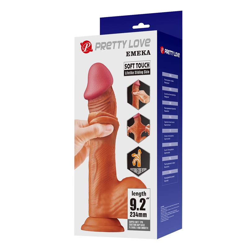 Sliding Skin Solid Dildo 9,2 Flesh - Image 7