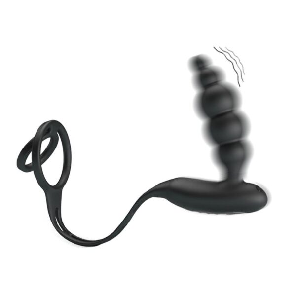 Butt Plug and Penis Ring with Vibration - Image 2