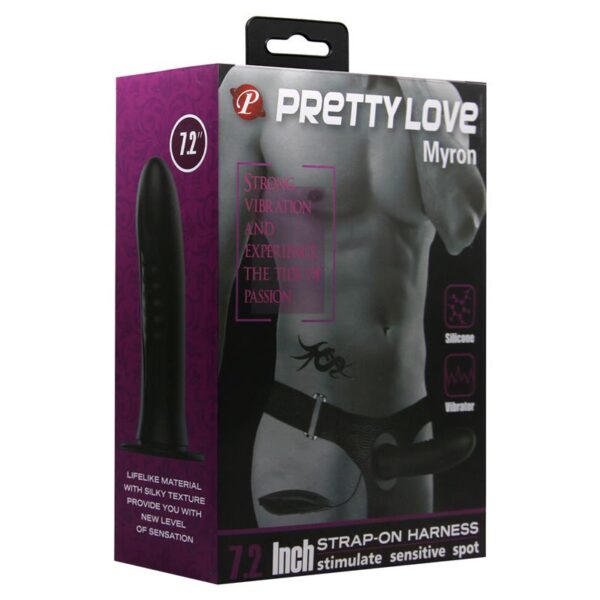 Myron Strap-On with Vibrating Dildo 7.2 - Image 9