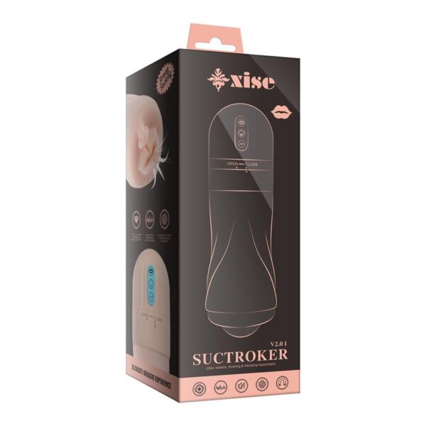 Suctroker V2.0 I Sucking Effect and Vibrating Masturbator - Image 9