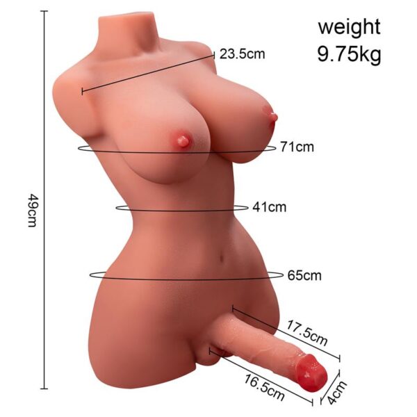 Hermosa Lady Boy Thrusting and Vibrating Torso 9.75 kg - Image 10