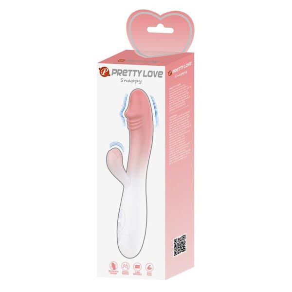 Snappy Vibe White and Pink - Image 9