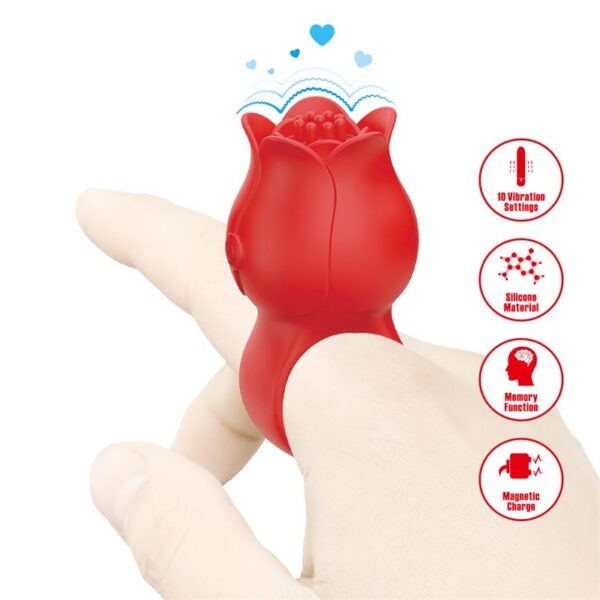 Jae Rose Finger Vibrator - Image 2
